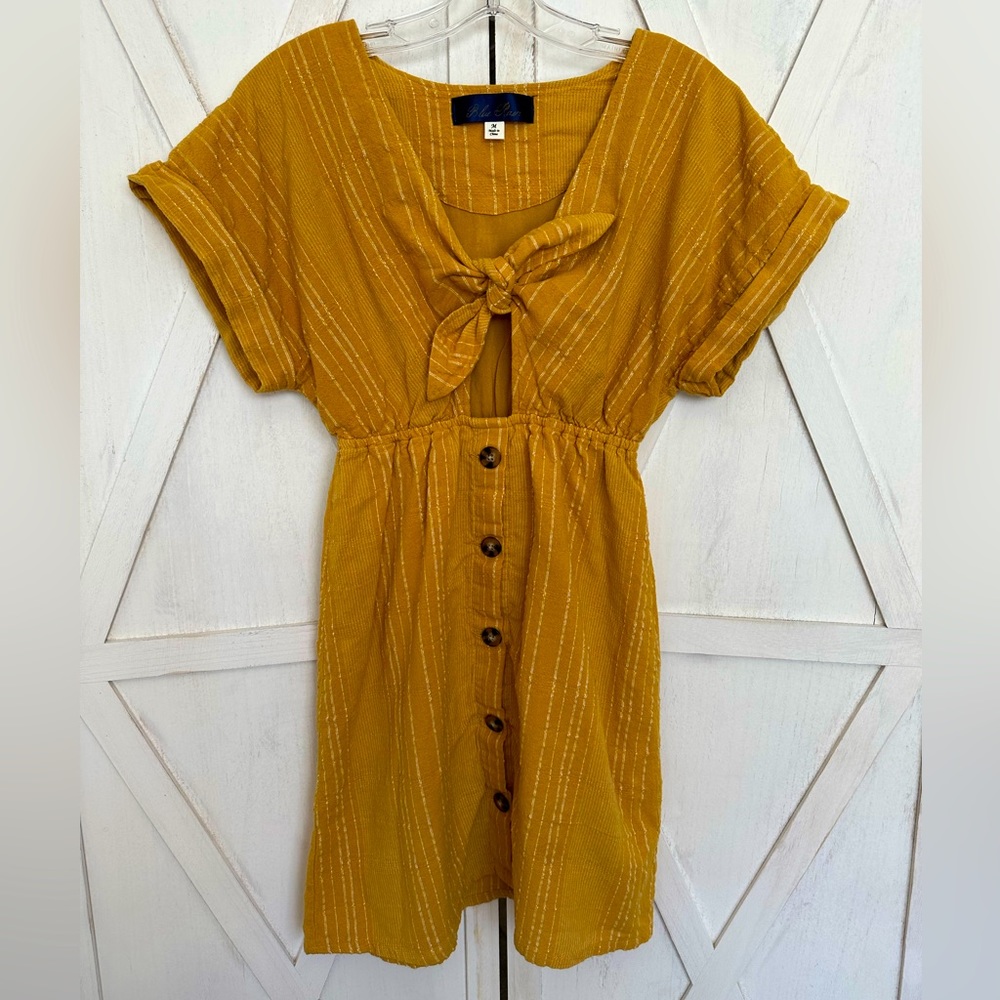 Francesca’s Blue Rain Dress. Size: S